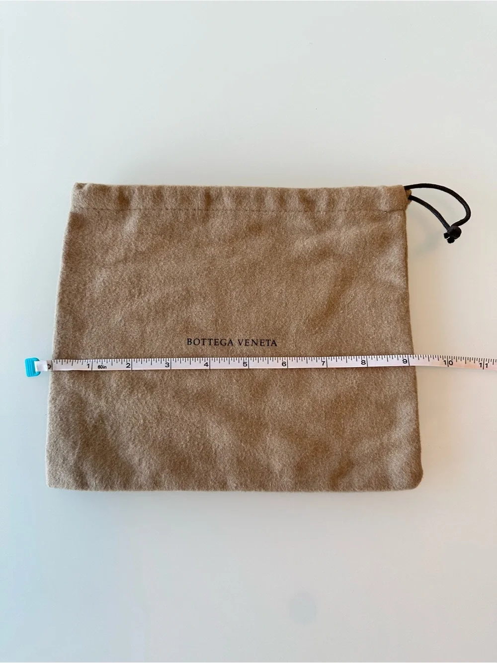 Bottega Veneta Suede Dust Bag in Tan